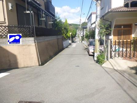 Local photos, including front road. The front of the road width of the south side: 4.0m west 4.0m