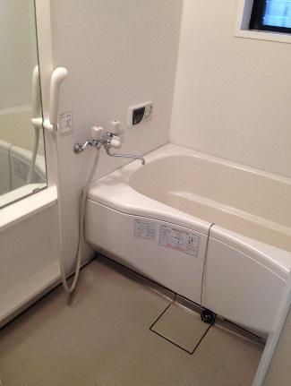 Bathroom. It is shiny in a room renovated