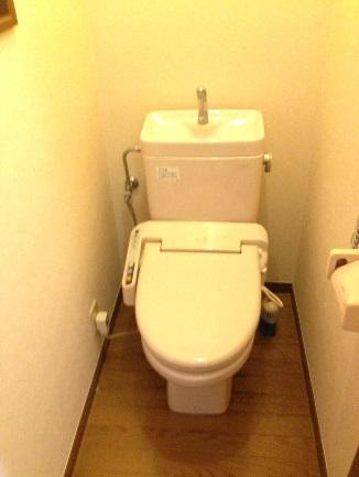 Toilet. Bidet with function