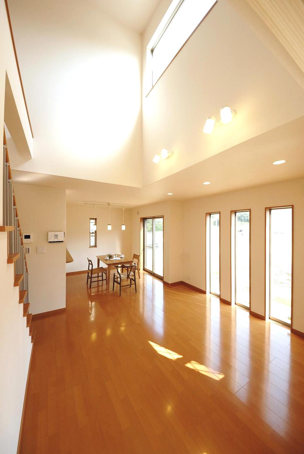 Model house photo. Model house interior