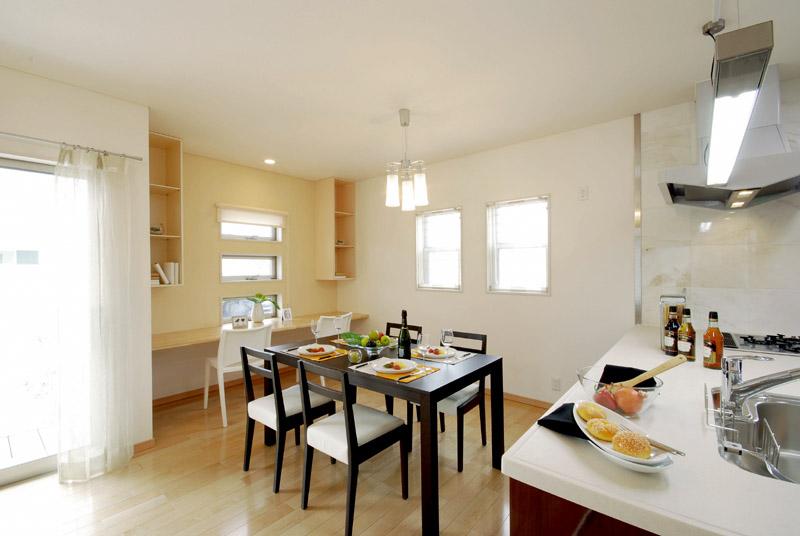 Living. Dining space for family conversation is spread. (Our enforcement example)