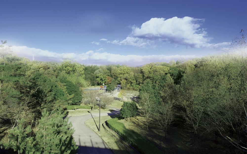 park. Suburban city to be able to live in lively and healthy "Tondabayashi Kongo area".