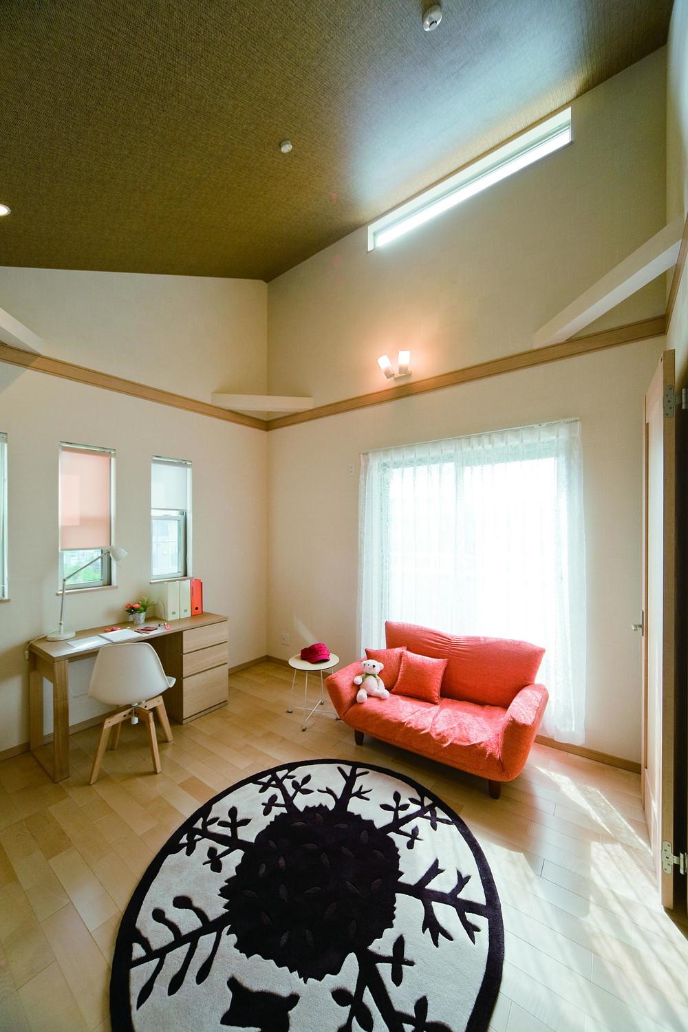 Living. Space of peace is us decorate the time to spend with family (construction cases)