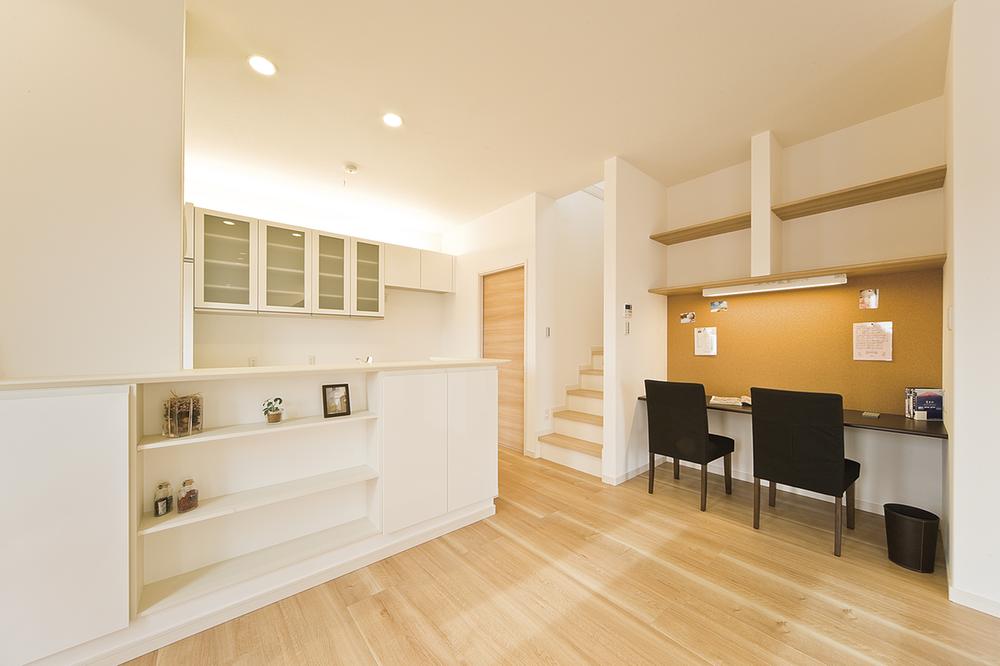 Living. Papa, Stylish and functional storage space is to study corners and under kitchen counters that you can you study with mom.