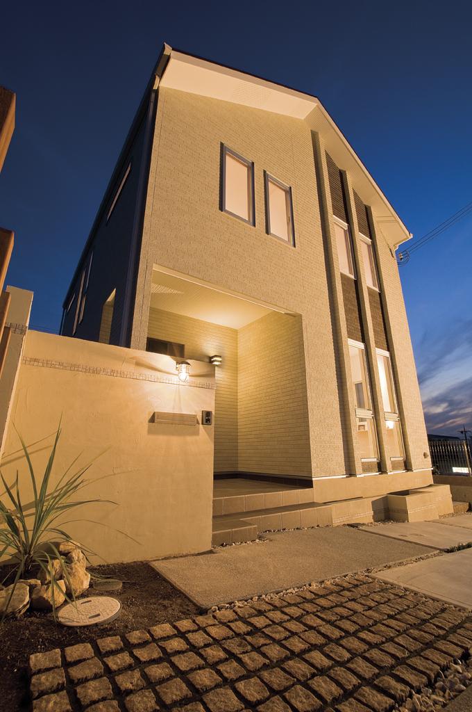 Local appearance photo. Local model house photo