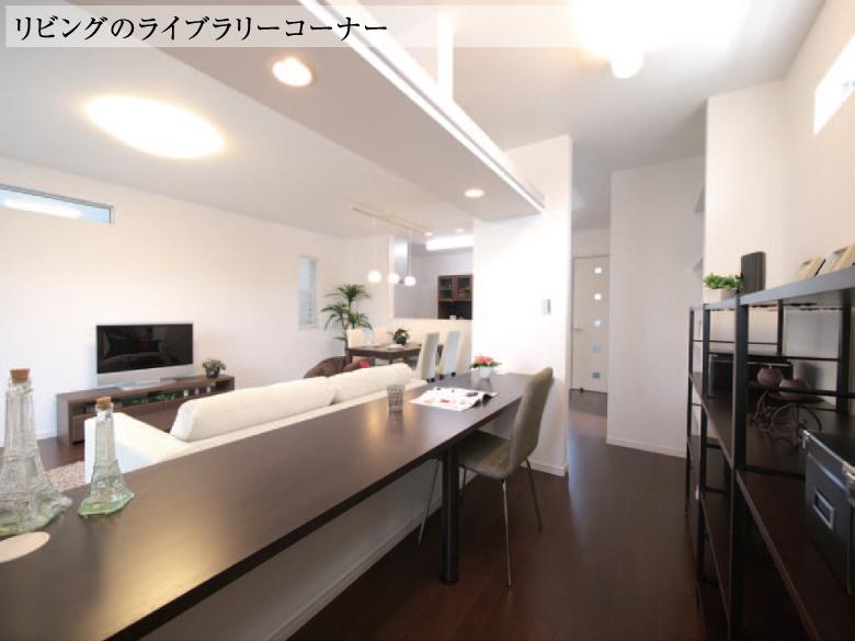 Other introspection. Library corner of the living room