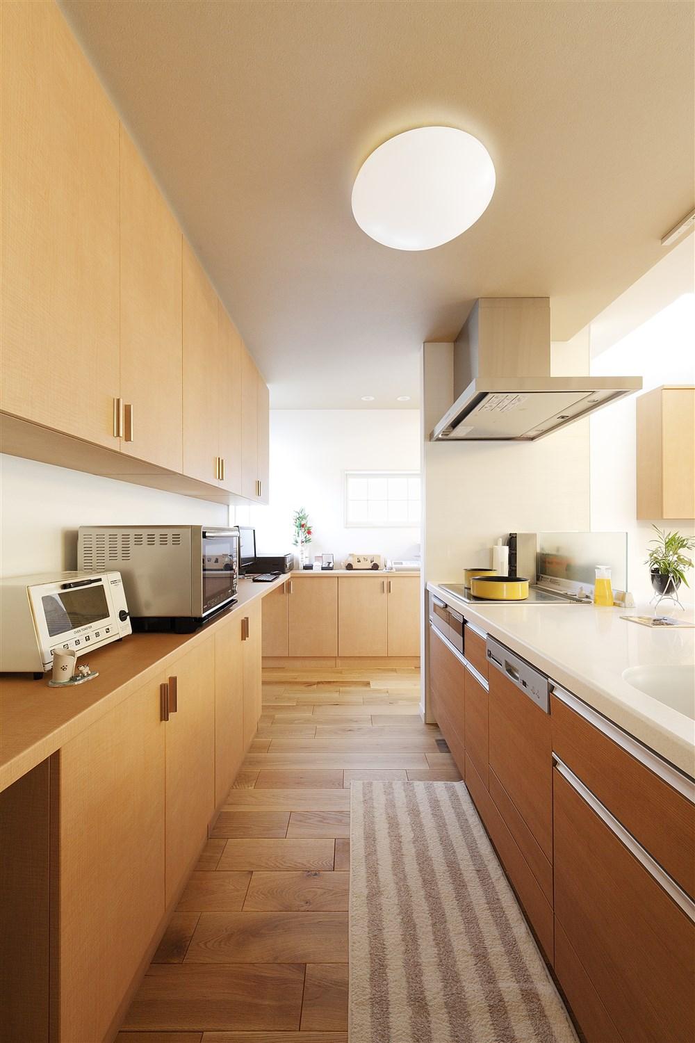 Building plan example (introspection photo).  [Our construction cases] Make kitchen counter attached to one wall is me at once housed the tend to be complicated goods. Is I am happy I keep always clean kitchen.