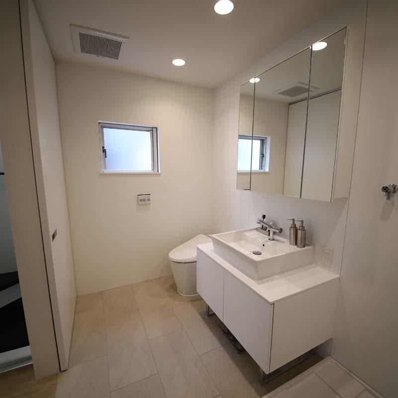 Building plan example (introspection photo). WC & washroom