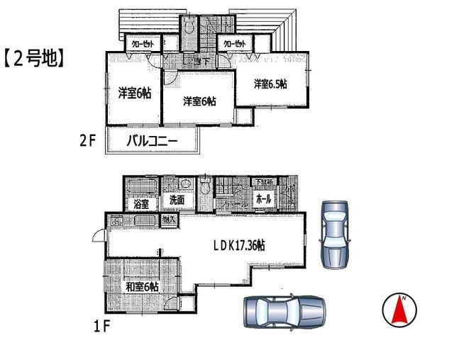 Floor plan. 33,800,000 yen, 4LDK, Land area 112.16 sq m , Building area 94.77 sq m 2 Building Floor plan
