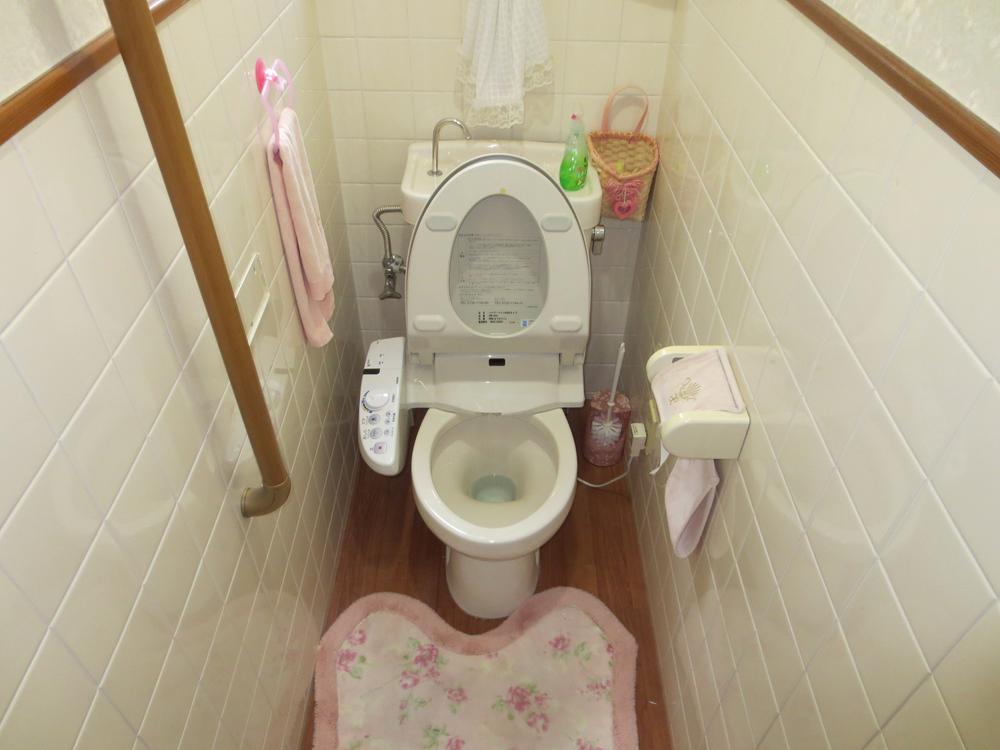 Toilet. Baggage is removal plan.