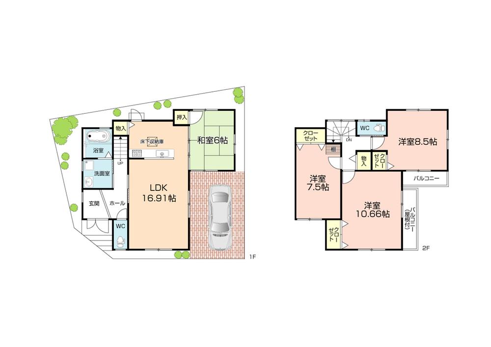 Floor plan. Mark the king's