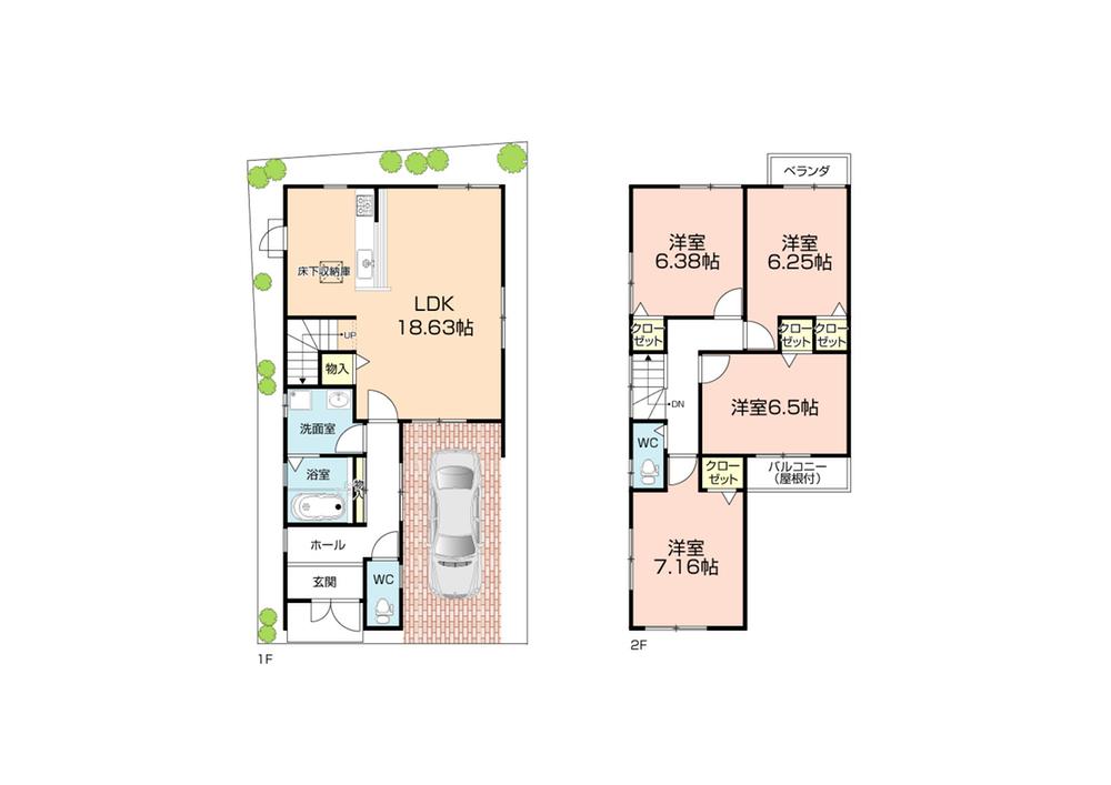 Floor plan. Mark the king's