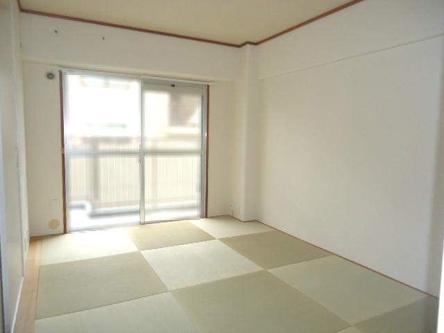 Non-living room. Japanese-style room 6 Pledge (Ryukyu tatami)