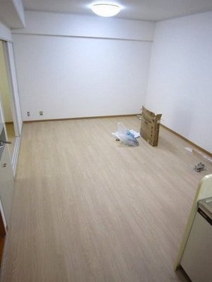 Living and room. It is under renovation. It is very bright living.