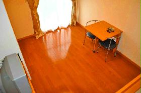 Living and room. The living room there is also a folding desk is also breadth of about 6 tatami minute! 