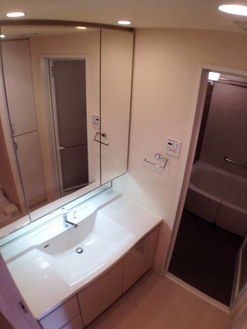 Wash basin, toilet