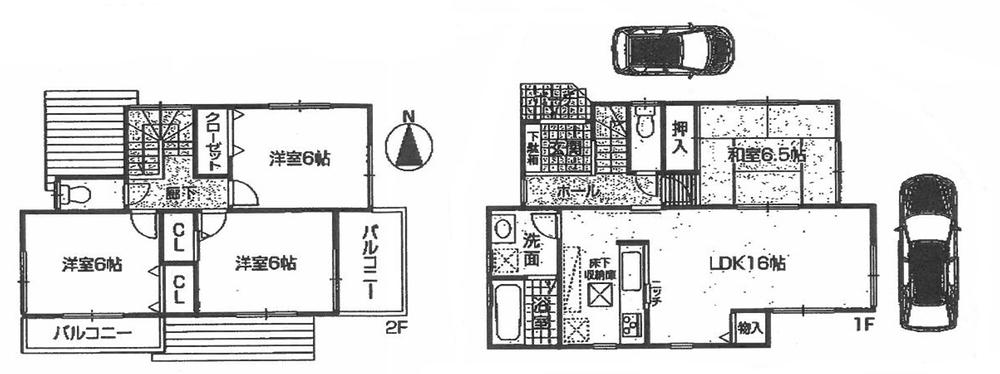 Floor plan. (No. 1 point), Price 33,800,000 yen, 4LDK, Land area 112.16 sq m , Building area 94.77 sq m