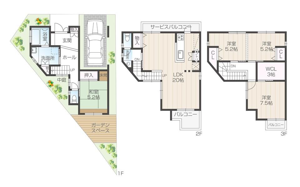 Building plan example (floor plan). Our office in Esaka. There rental corners and Children's Playground of the architectural magazine, Also equipped with nursing room. Please join us feel free to.