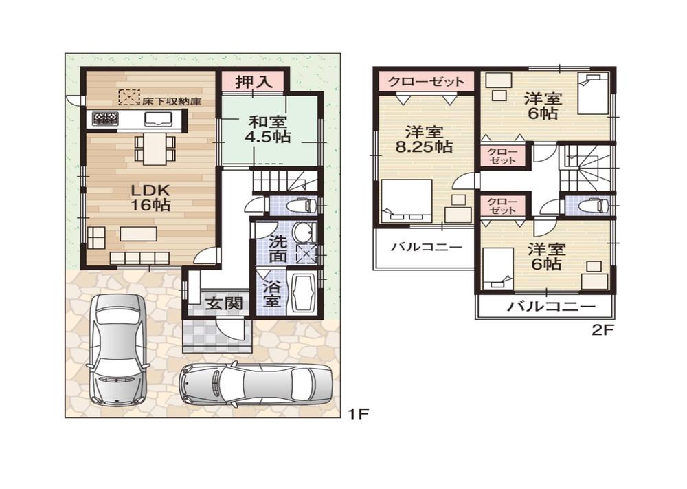 Other. No. 1 destination 28.5 million yen Land 108 sq m Building 98.12 sq m