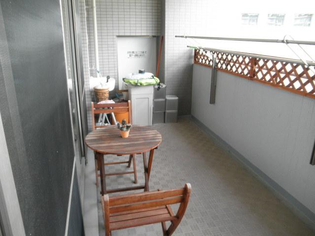 Balcony. Local site (August 2013) Shooting