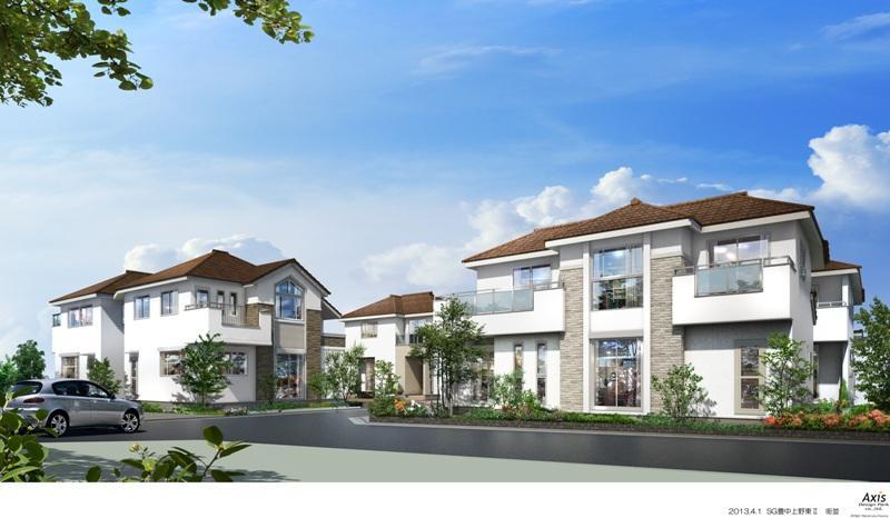 Rendering (appearance). Cityscape Rendering