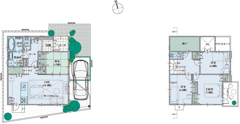 Floor plan. (No. 1 point), Price 51 million yen, 4LDK, Land area 112.29 sq m , Building area 106.82 sq m