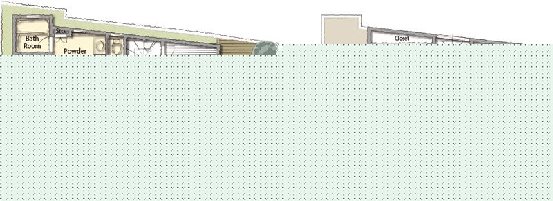 Building plan example (Perth ・ Introspection). Building area 100.85 sq m total floor area of 104.70 sq m (local construction cases)