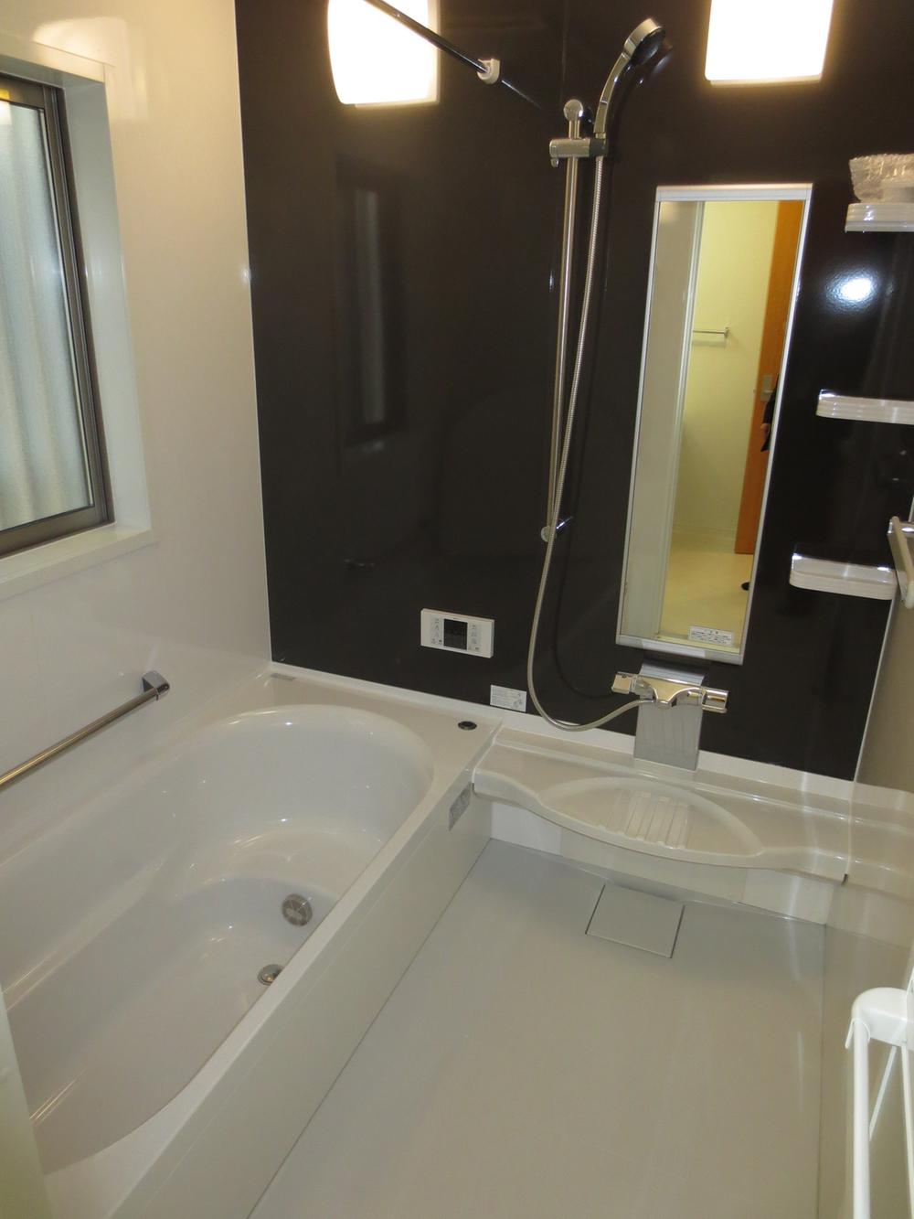 Bathroom. We attached bathroom heating dryer.