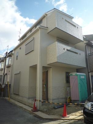 Local appearance photo. Heisei 25 December 8, the current appearance photos (in building construction)