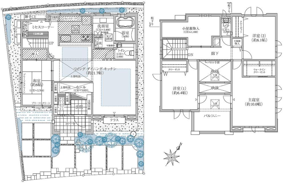Floor plan. In addition to the undergrounding, 5.7m ~ Wide road 6.7m width of is such an open feeling and green space agreement, It has been made various efforts for the beautiful city planning.