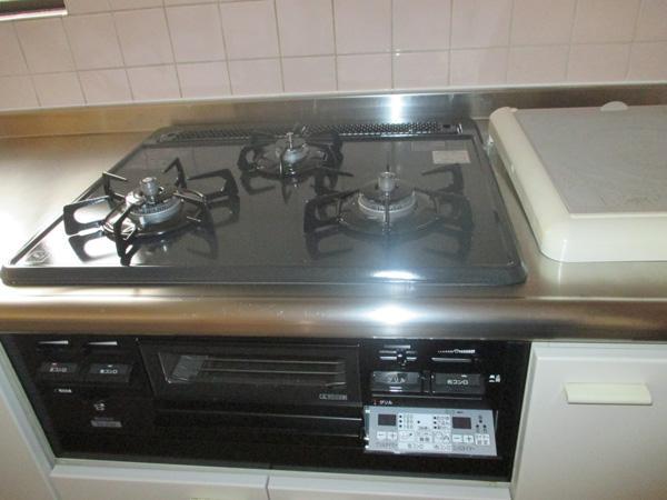 Kitchen. Built-in stove