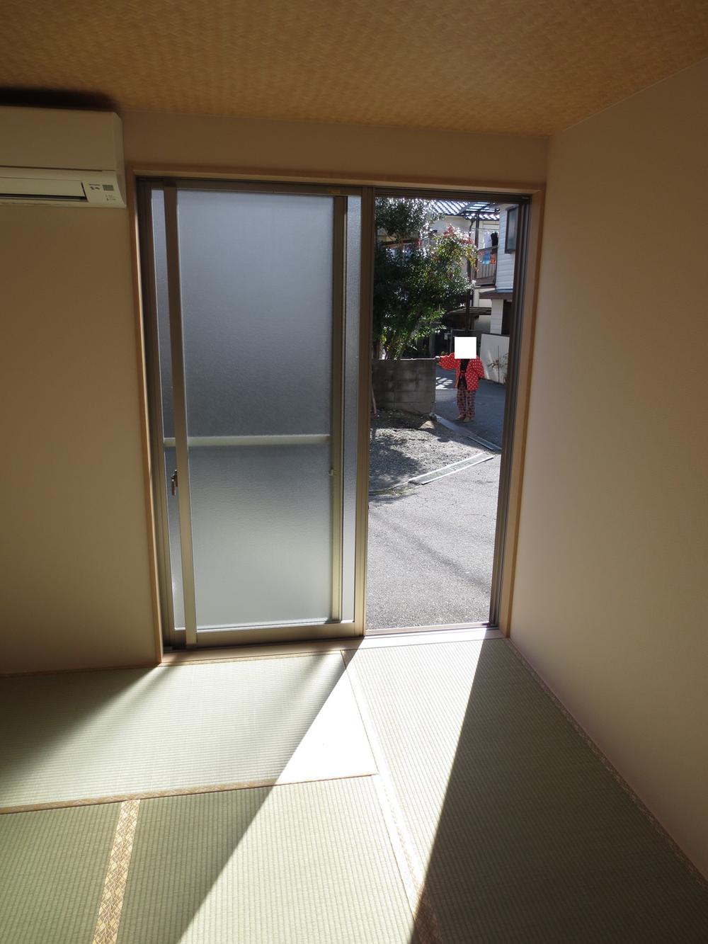 Non-living room. Sunny