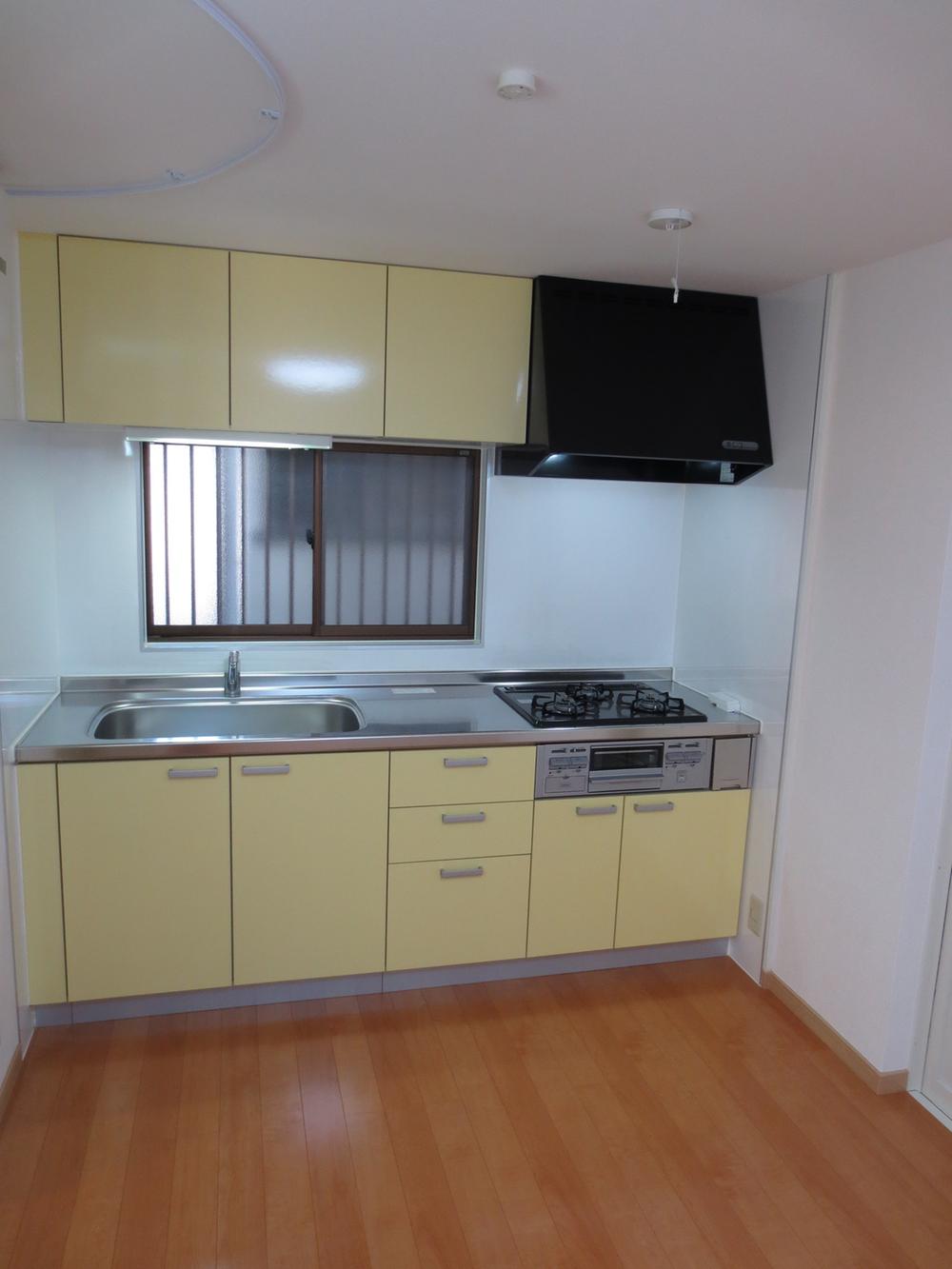 Kitchen. It is already a kitchen part renovation.