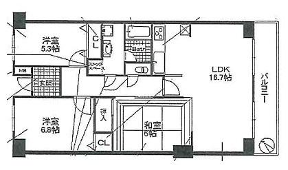 Floor plan. 3LDK, Price 22 million yen, Occupied area 75.08 sq m , Balcony area 8.52 sq m site (October 2013) Shooting