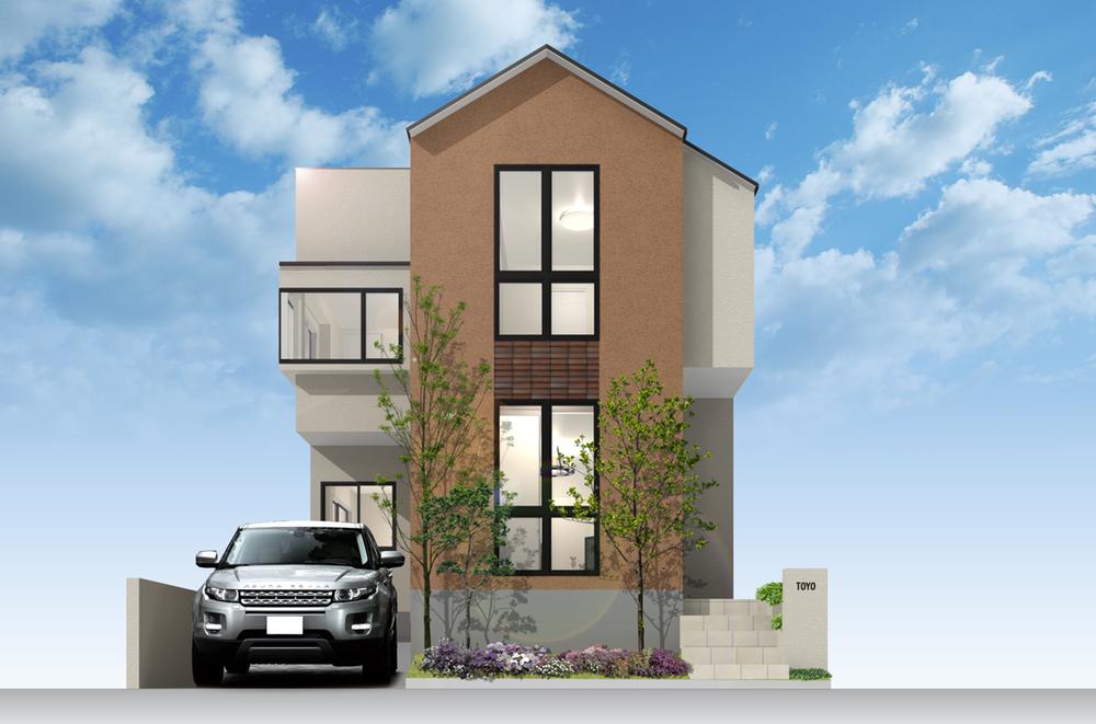 Natural modern, light and wind rustles space design.