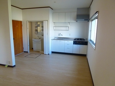 Living and room. Living type