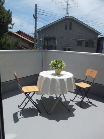 Balcony. Local (July 2013) Shooting