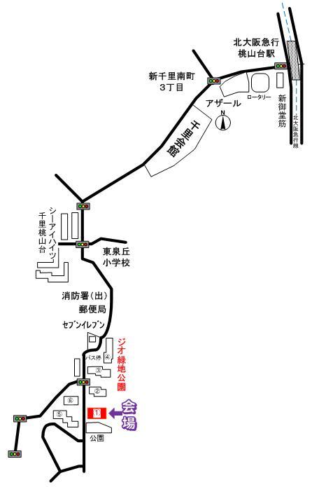 Local guide map