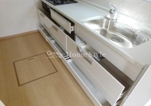 Kitchen. Storage is plenty of kitchen