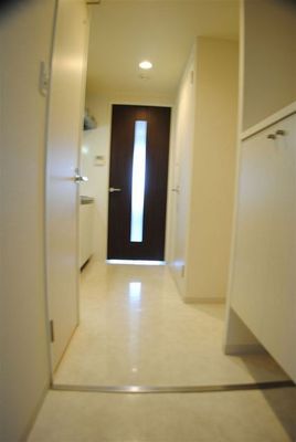 Entrance. Stylish entrance