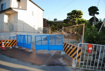 Parking lot. Parking planned site