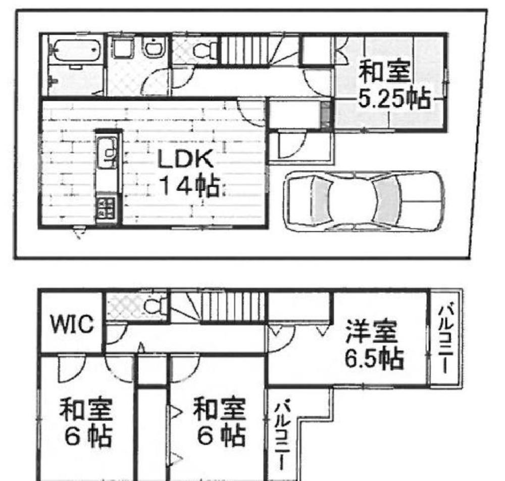 Floor plan. 32,800,000 yen, 4LDK, Land area 88.28 sq m , Building area 98.12 sq m