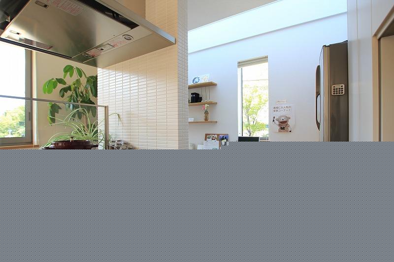 exhibition hall / Showroom. Exhibition hall model house. The space of the kitchen back, Mom dedicated space. In the space of the household account book and sewing machine.