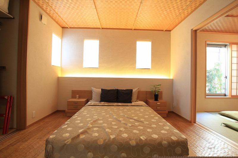 exhibition hall / Showroom. The main bedroom of the exhibition hall model house.