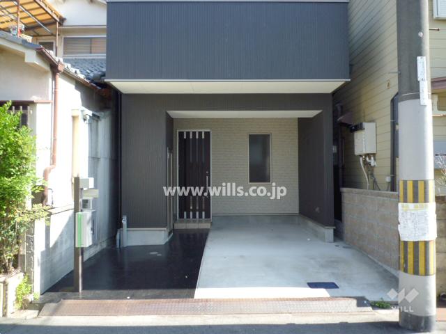 Parking lot. Parking spaces the property