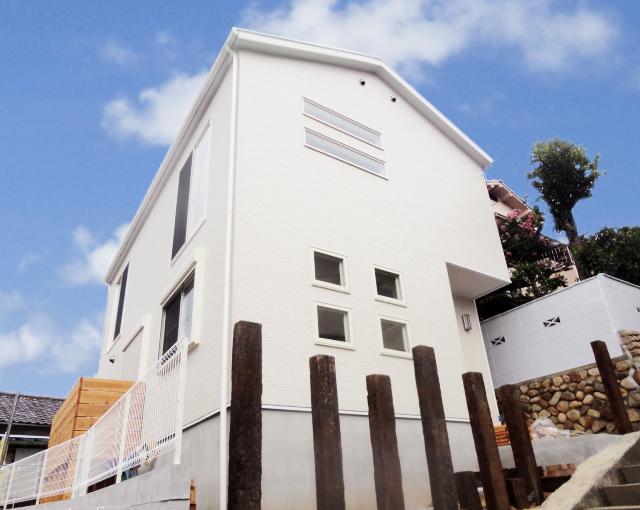 Local appearance photo. White is the color of the house.