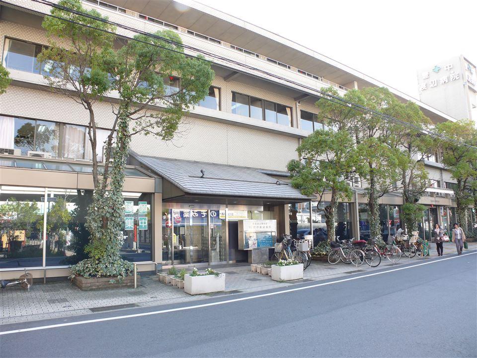 Hospital. 834m until the medical corporation net Kokai Toyonaka Watanabe hospital  [Walk about 11 minutes] Internal medicine ・ Surgery ・ Urology ・ Radiology department ・ Ophthalmology ・ Anus surgery ・ Ear, nose and throat ・ Department of Rehabilitation ・ Breast Surgery ・ Gastroenterological medicine ・ Such as anesthesiology some General Hospital. Emergency designated medical institutions in Osaka Prefecture.