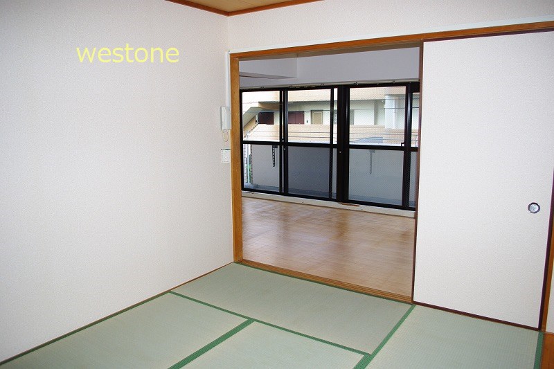 Other room space. The view from the Japanese-style room to living room.