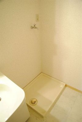 Washroom. There is firmly undressing space independently basin