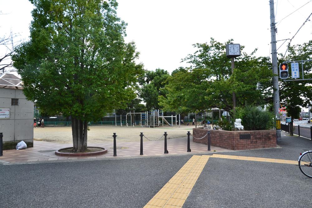 park. Park of rest in the near (July 2013) Shooting